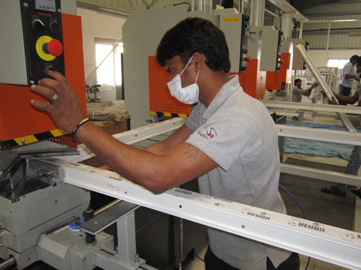 machines for the production of plastic windows