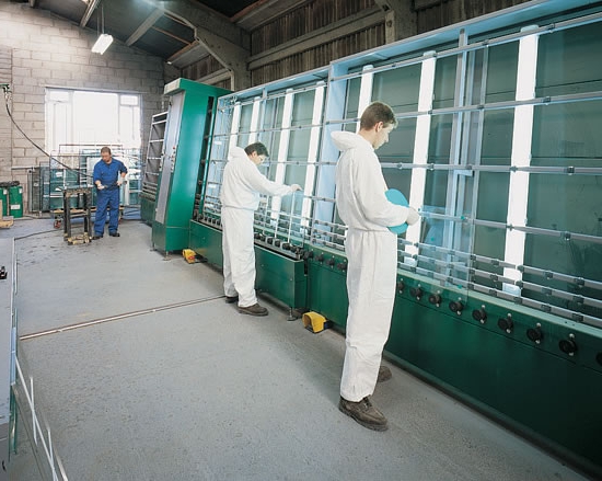 plastic window production line