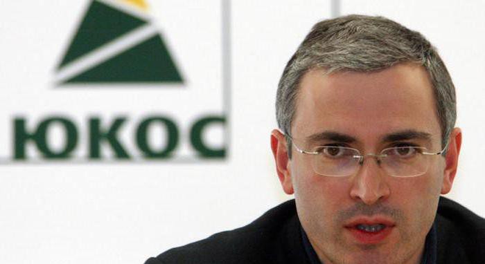 Mikhail Khodorkovsky biography