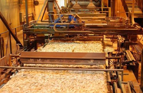 equipment for the production of osb plates