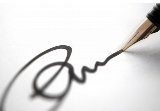 Qualified certificate of electronic signature verification key