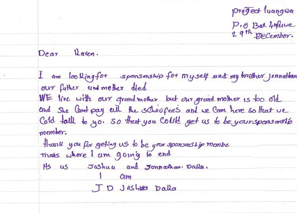 sponsorship letter for visa sample