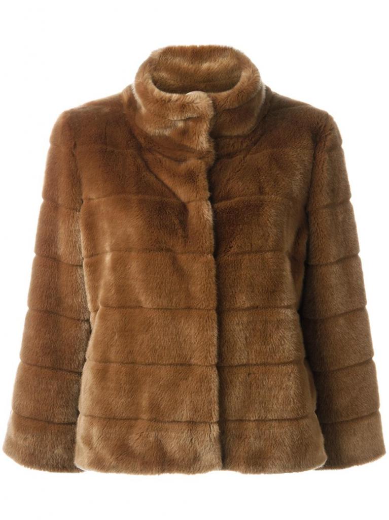 short fur coat
