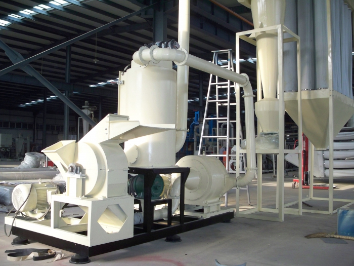 Pressed sawdust machine