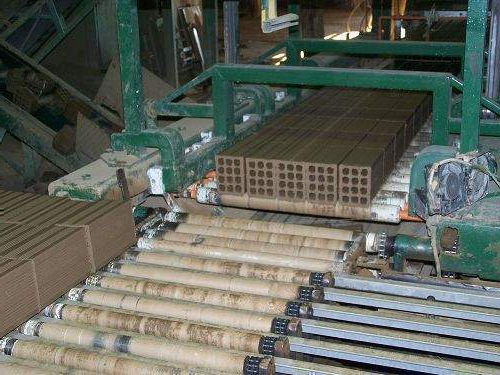 ceramic brick production flow chart