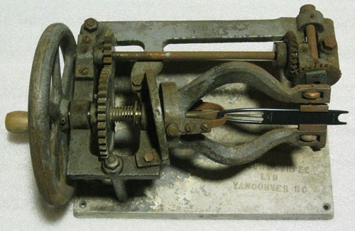 manual netting netting machine