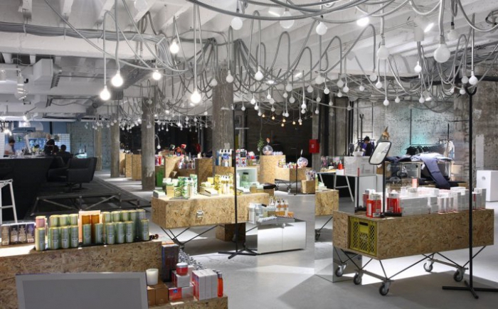 assortment of building materials store