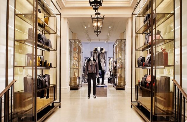 open men's clothing store