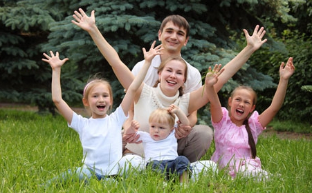 Provision of land plots to large families