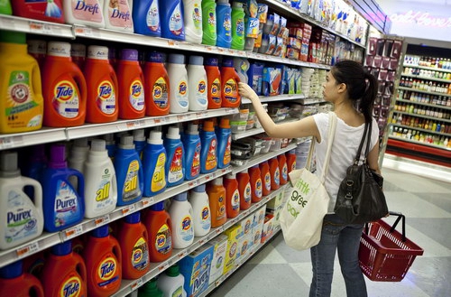 supermarket of household chemicals