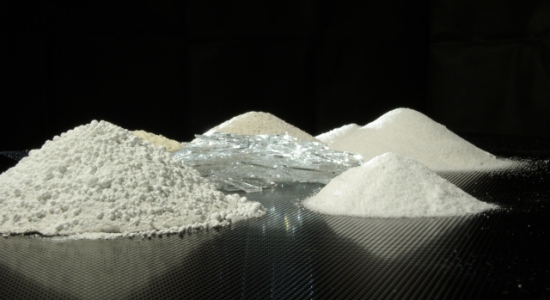 raw materials for glass production