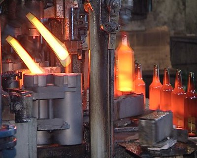 glass production stages