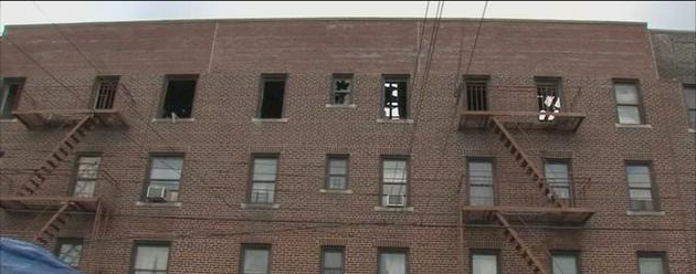 emergency apartment building