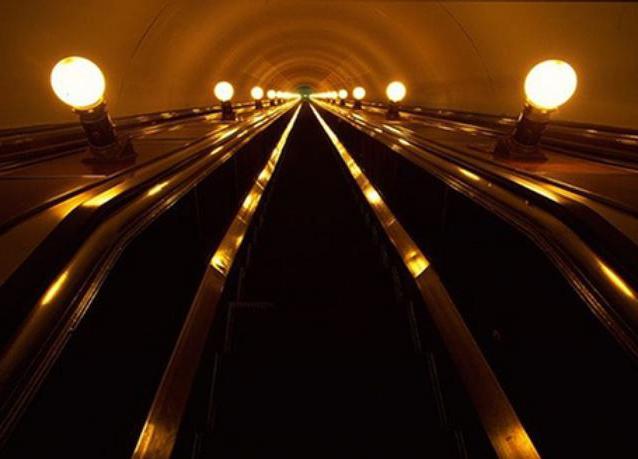 the deepest metro station in spb