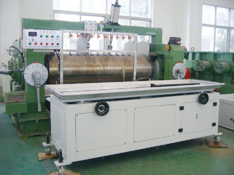 machine for the production of profiled sheets