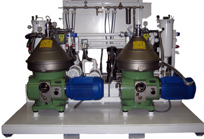 press for the production of sunflower oil