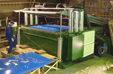 plant for the production of plastic products