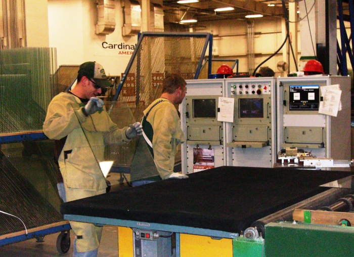 foam glass production flow chart