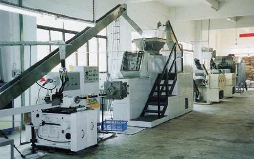 selection of equipment for the production of soap
