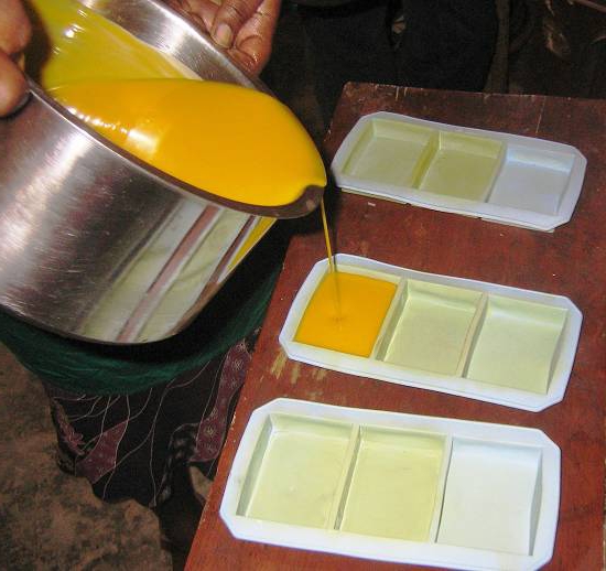 selection of raw materials for soap production