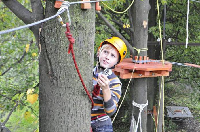 rope town for children in St. Petersburg