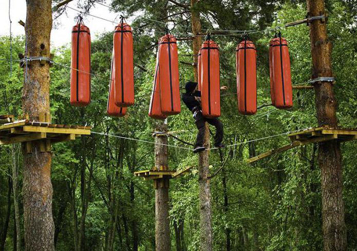 rope town in St. Petersburg metro Lomonosov