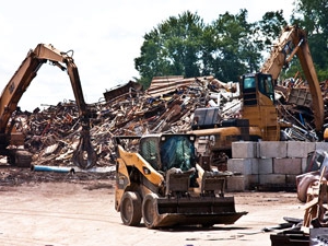 scrap processing plant