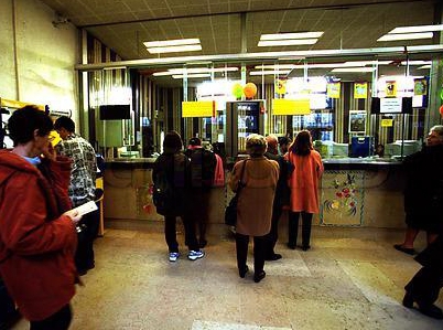 business ticket office