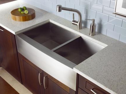 installation of countertops made of artificial stone