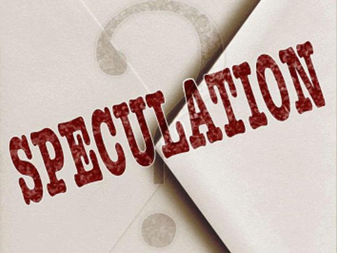 speculation is