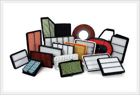 equipment for the production of filters for automobiles