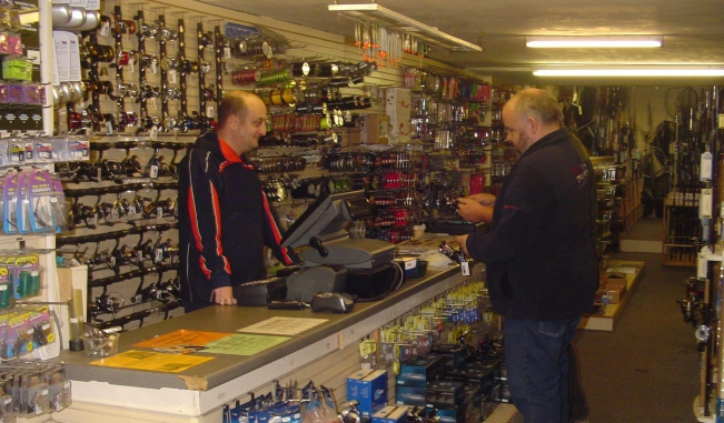 fishing tackle shop