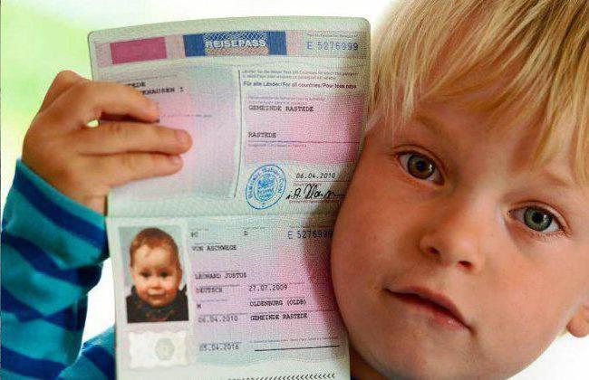 what documents are needed for a passport for a child
