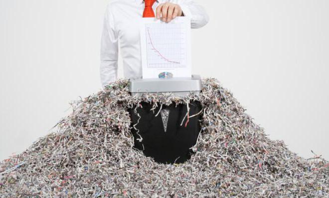 destruction of documents