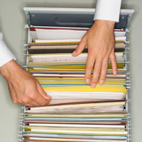 storage of personnel documents
