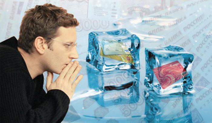 suspension of operations on bank accounts