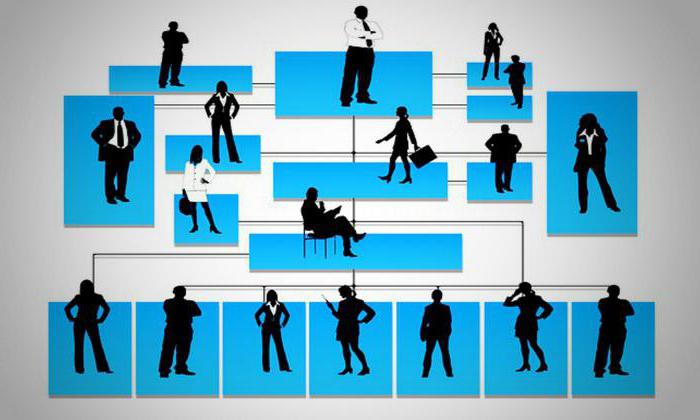 position on the structural unit of the organization