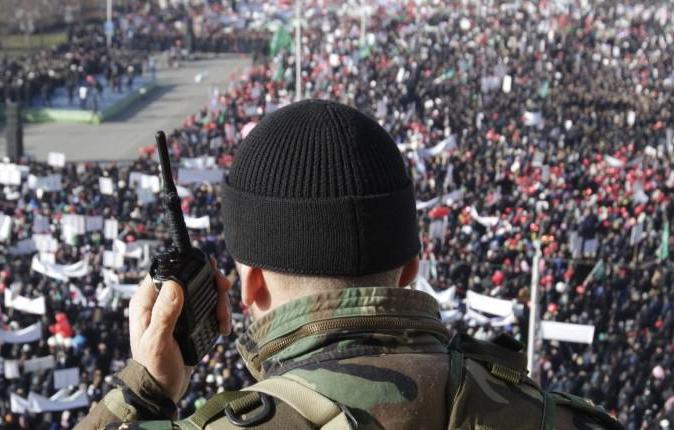 Russian service weapon