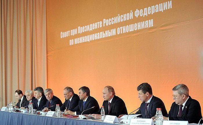 what structures are included in the system of federal executive bodies