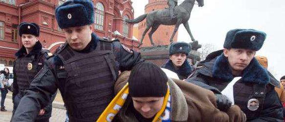 in the internal affairs bodies of the Russian