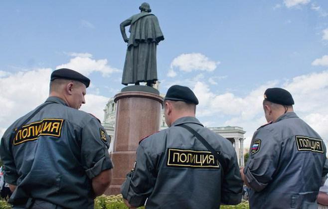 activities of the internal affairs bodies