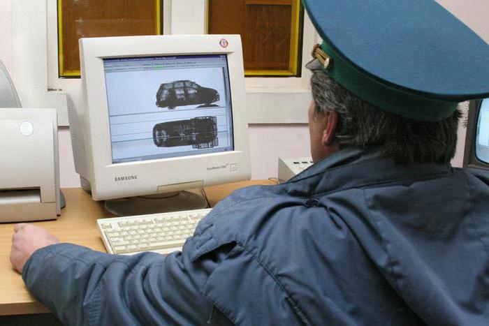 technical means of customs control types