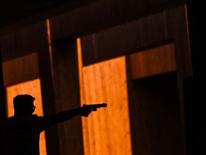 use of firearms by police