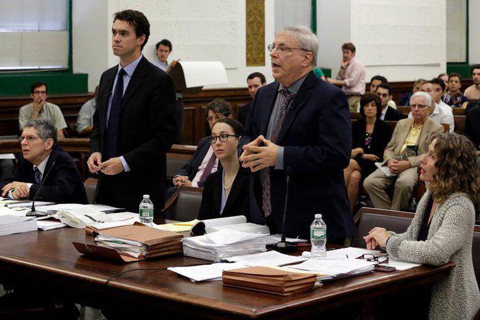 interested person in court