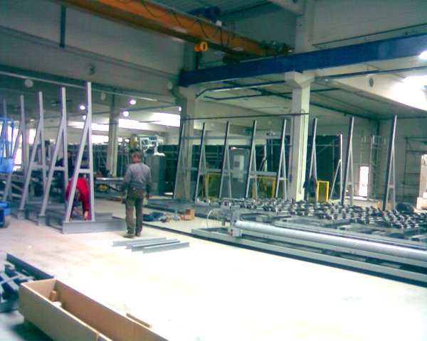 aluminum window press