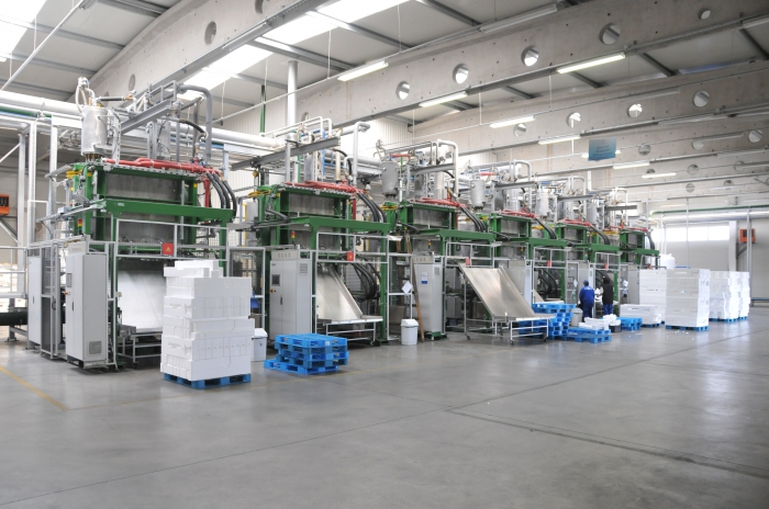 polystyrene production equipment