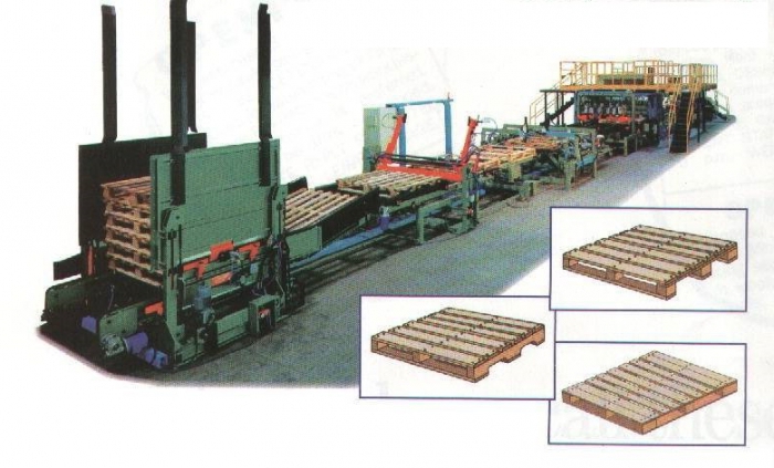 pallet production line