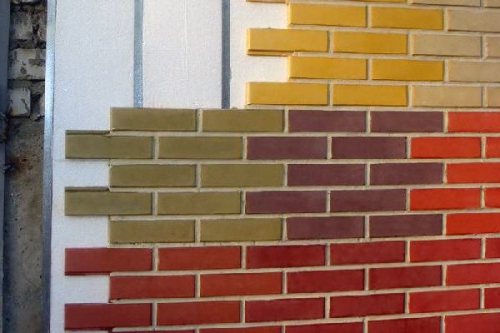 technology for the production of facade tiles