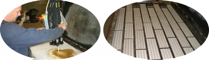 equipment for the production of facade thermal panels