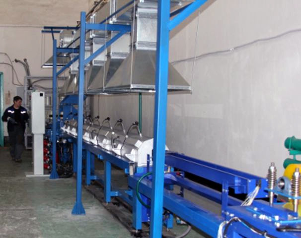 composite reinforcement production line